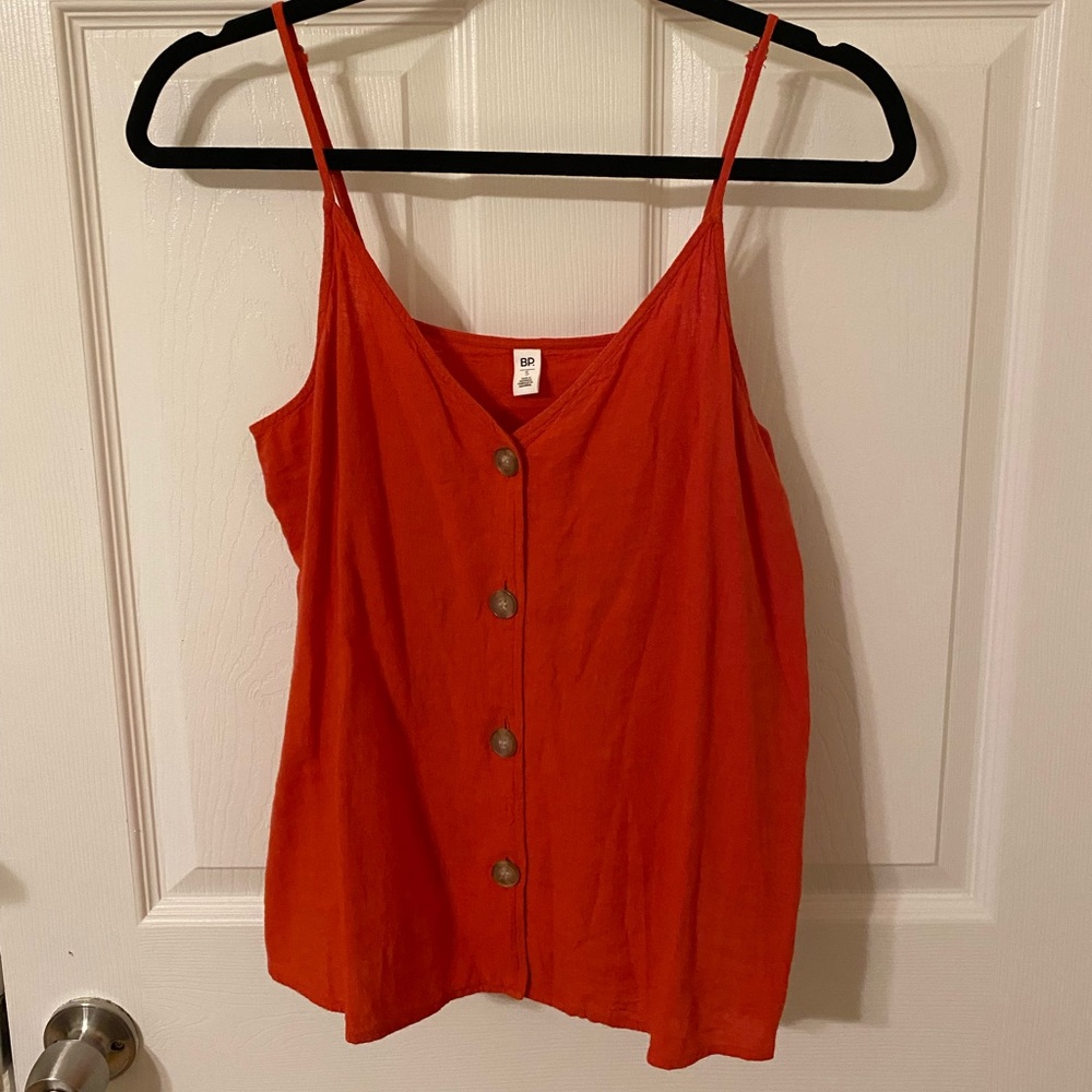 Red BP Button Tank